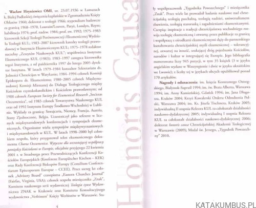 Doctores Honoris Causa / prof. dr hab. Wacław Hryniewicz OMI, prof. dr hab. Stanisław Celestyn Napiórkowski OFMConv