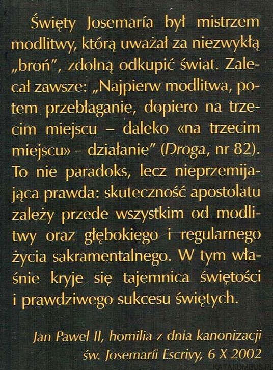 Droga. ŚW. JOSEMARIA ESCRIVA