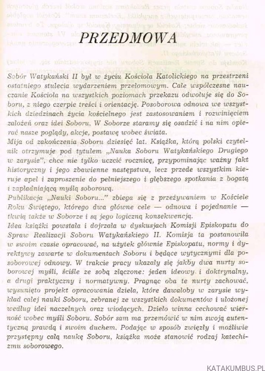 Nauka Soboru Watykańskiego II (w zarysie)