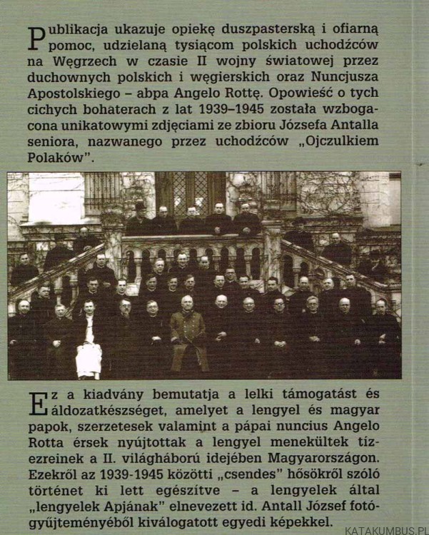 Duchowni w życiu uchodźstwa polskiego na Węgrzech 1939-1945. RED. KRYSTYNA ŁUBCZYK