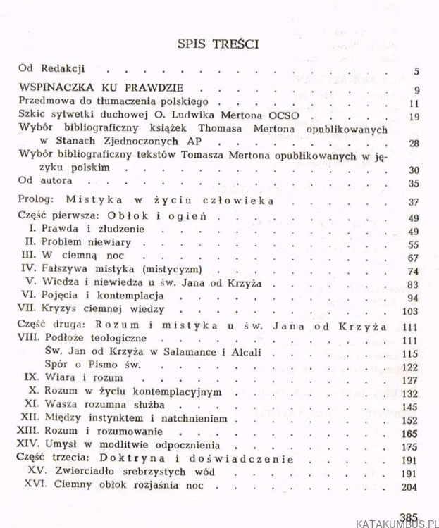 Szukanie Boga. TOMASZ MERTON