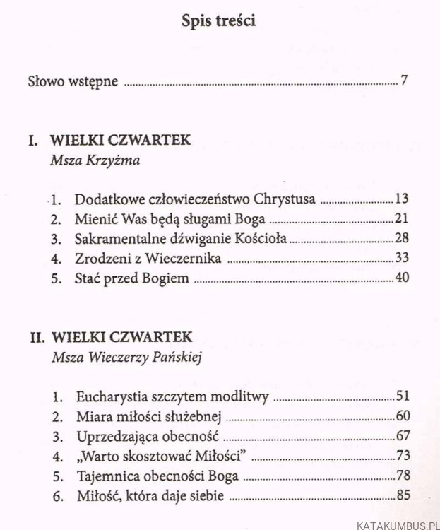 Źródło i szczyt.  Abp WACŁAW DEPO