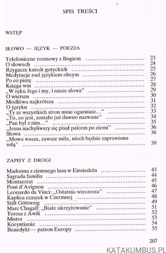 Droga do Emaus. KAZIMIERZ WÓJTOWICZ
