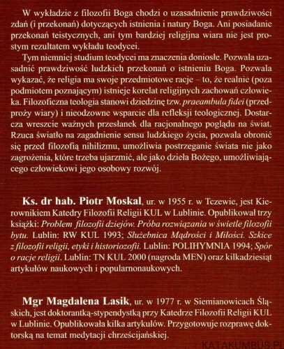 Czy istnieje Bóg? / ks. Piotr Moskal