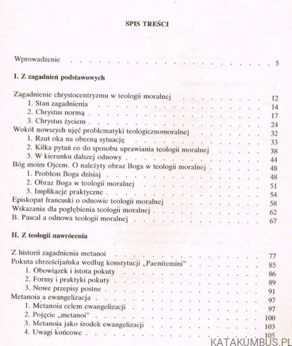 U podstaw chrześcijańskiej formacji moralnej. ks. JAN PRYSZMONT