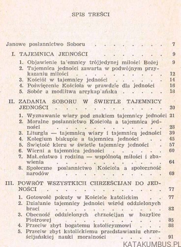 Sobór pod znakiem jedności. BERNARD HARING