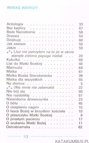 Tak ludzka / Ks. Jan Twardowski