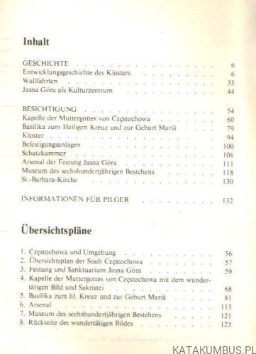 Das Paulinerkloster. Jasna Góra. (j. niemiecki) PRACA ZBIOROWA