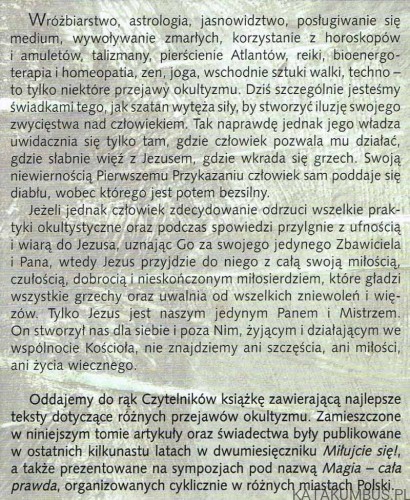Magia - cała prawda / Ks. Mieczyslaw Piotrowski TChr