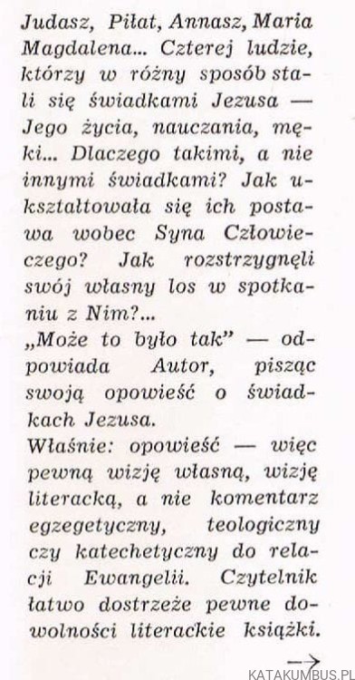 Świadkowie Jezusa. KS. MIECZYSŁAW MALIŃSKI2