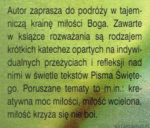Bóg jest miłością (Misterium Ojcostwa Boga). Bp Edward Ozorowski