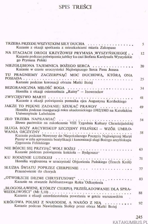 Kościół na drogach Ojczyzny / Józef Kardynał Glemp