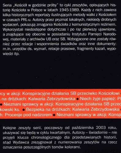 Kościół w godzinie próby. PRACA ZBIOROWA.