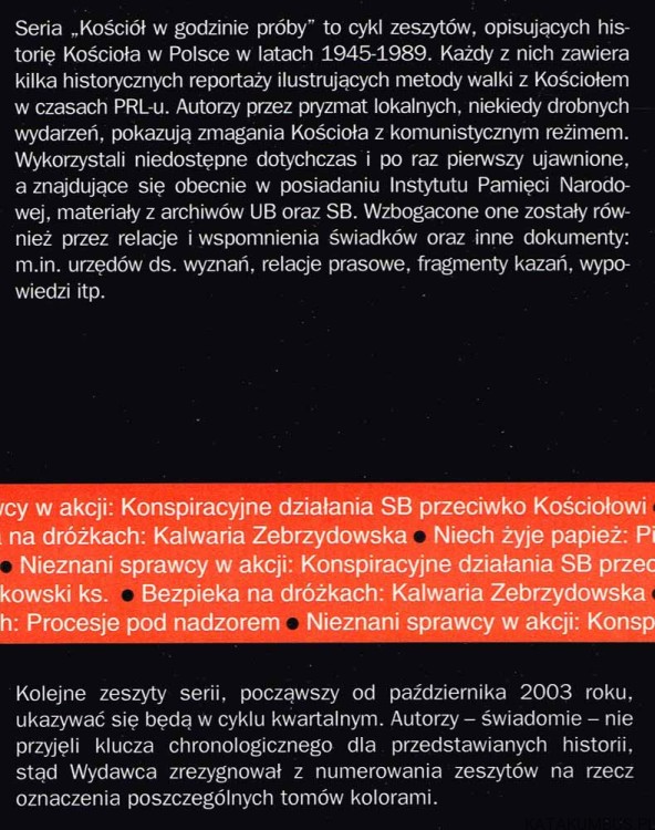 Kościół w godzinie próby. PRACA ZBIOROWA.