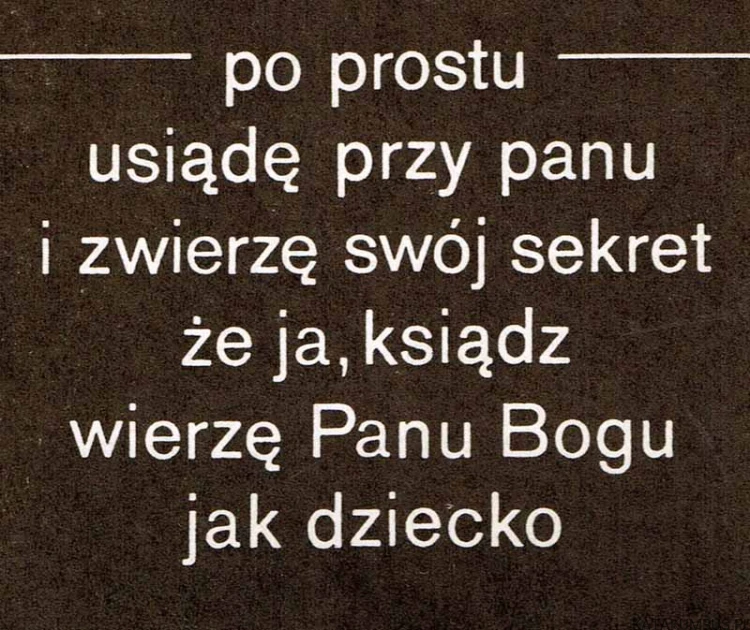 Od jesieni do jesieni. MAREK SOKOŁOWSKI SJ