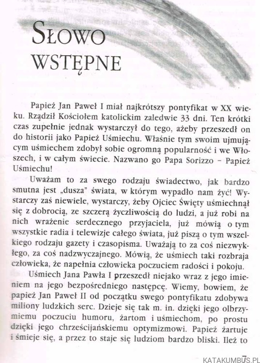 Uśmiech Jana Pawła II. KS. KAZIMIERZ PIELATOWSKI2