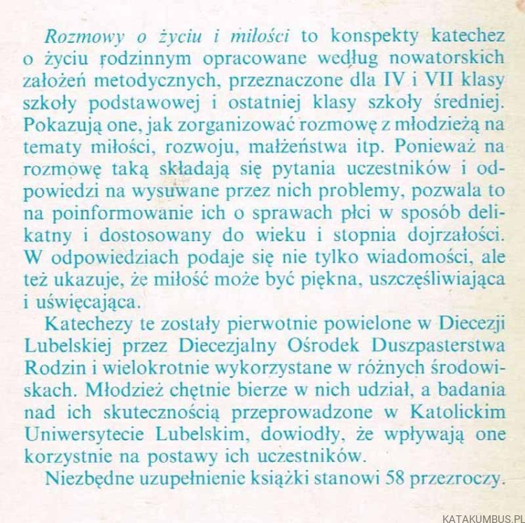 Rozmowy o życiu i miłości. MARIA BRAUN-GAŁKOWSKA