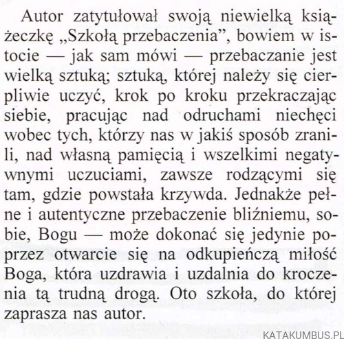 Szkoła przebaczenia. DIEGO JARAMILLO