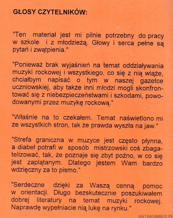 Muzyka rockowa. Skąd? dokąd? M. BASILEA SCHLINK