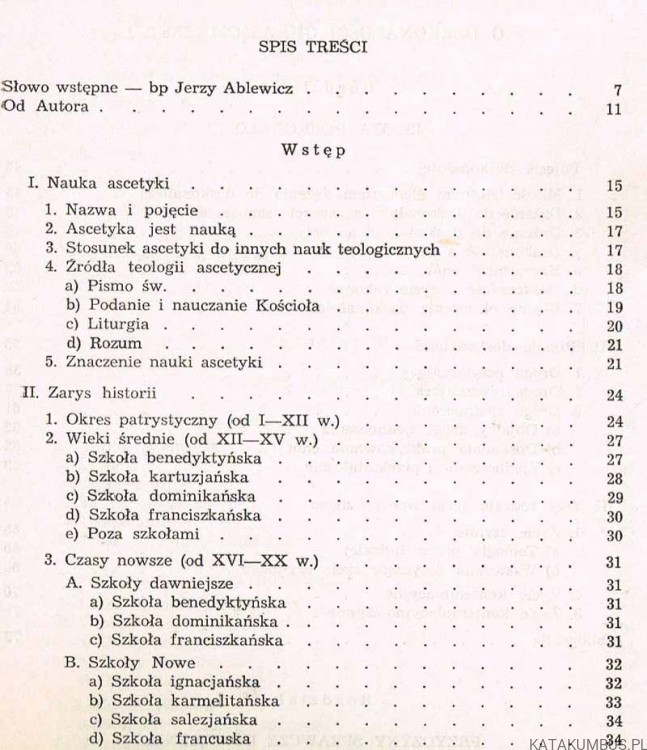 Zarys ascetyki. Ks. JAN BOCHENEK