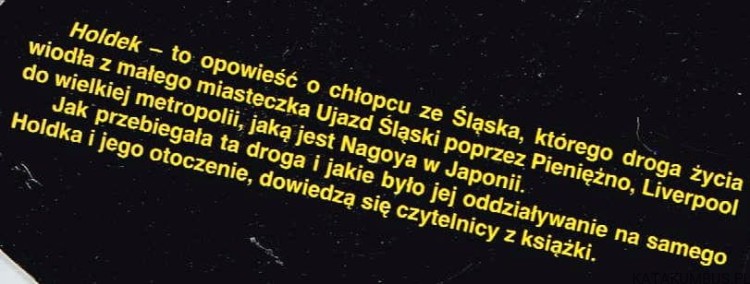 Holdek. HENRYK KAŁUŻA