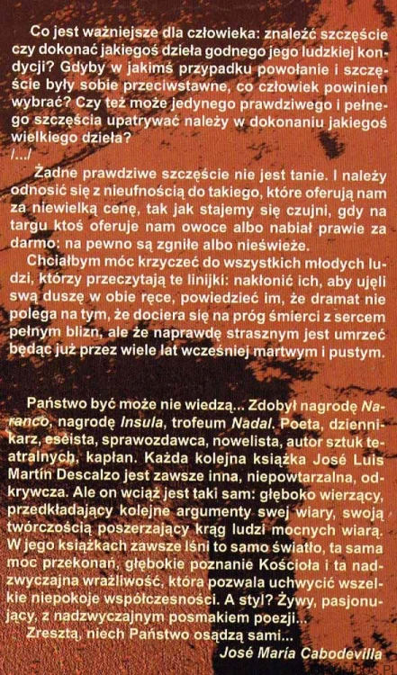 Dlaczego warto się radować? / Jose Luis Martin Descalzo