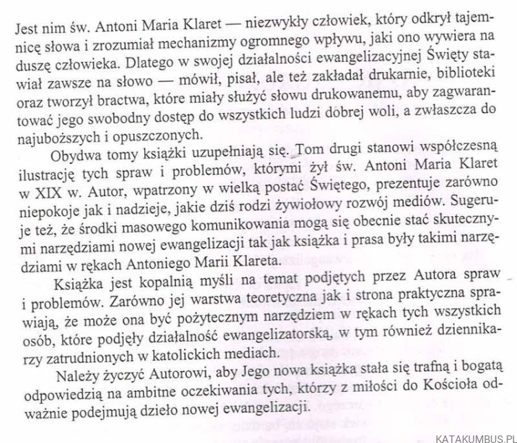 Apostoł Słowa Miłości i Prawdy. Tom 1. ks. STANISŁAW PIÓRKOWSKI