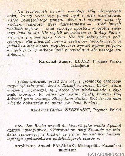 Spełniony sen. Opowieść biograficzna o świętym Janie Bosko. TERESIO BOSCO