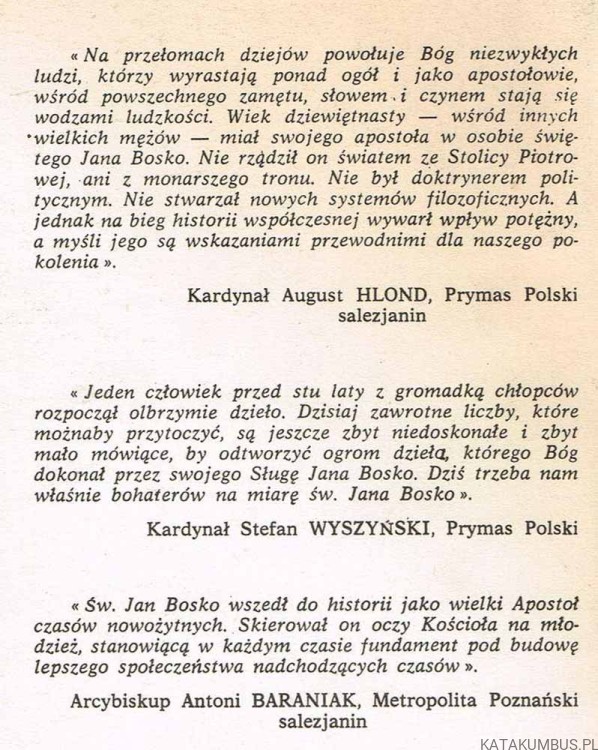 Spełniony sen. Opowieść biograficzna o świętym Janie Bosko. TERESIO BOSCO