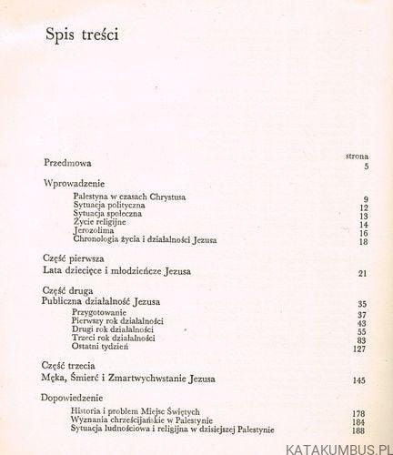 Życie Jezusa Chrystusa według czterech Ewangelistów. Opr. O. AUGUSTYN CHADAM OFM