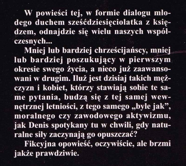 Chcę rozmawiać z księdzem. OLIVIER RENAUDIN