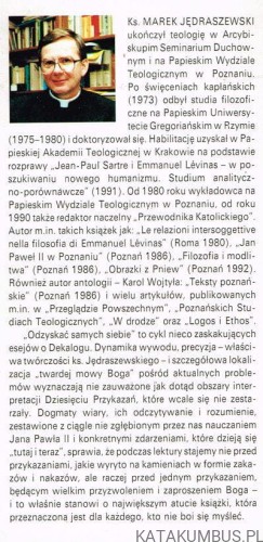 Odzyskać samych siebie. ks. MAREK JĘDRASZEWSKI