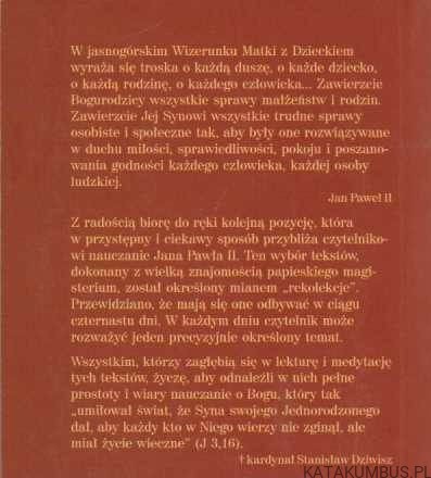 Rekolekcje z Janem Pawłem II. PRACA ZBIOROWA2