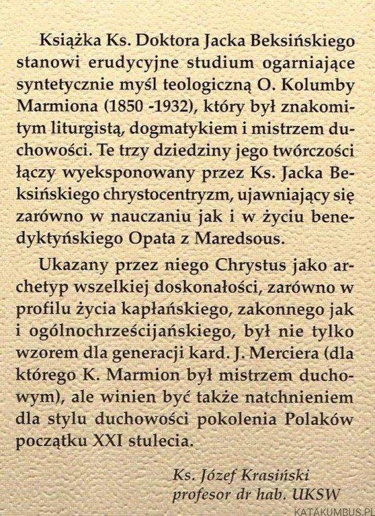 Chrystus życiem naszym. ks. JACEK BEKSIŃSKI