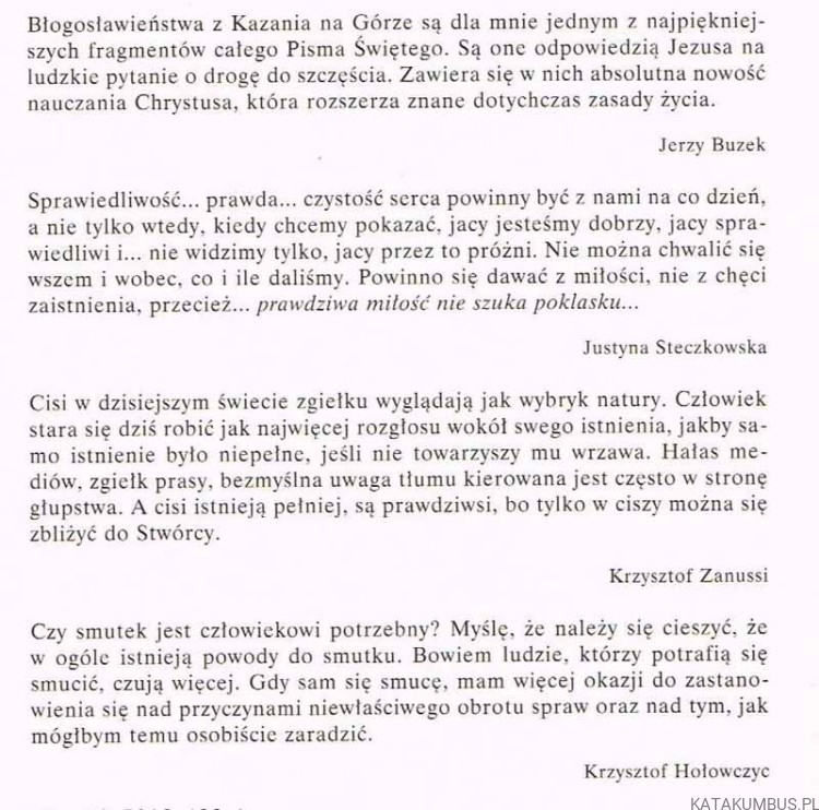 Być szczęśliwym. Osiem błogosławieństw we współczesnym życiu Polaków. PRACA ZBIOROWA.