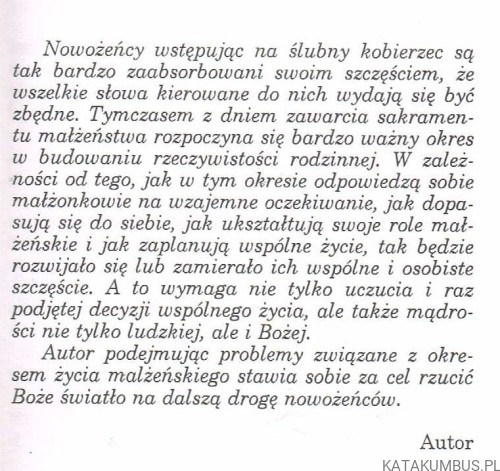 Co Bóg złączył... Homilie ślubne. Ks. WŁADYSŁAW PRZYBYŚ