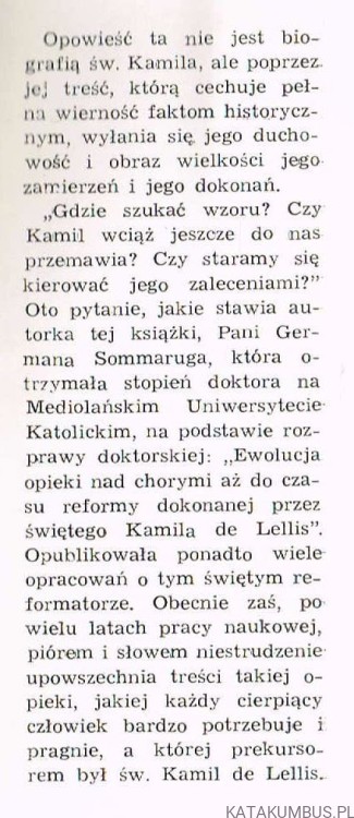 Święty Reformator. GERMANA SOMMARUGA