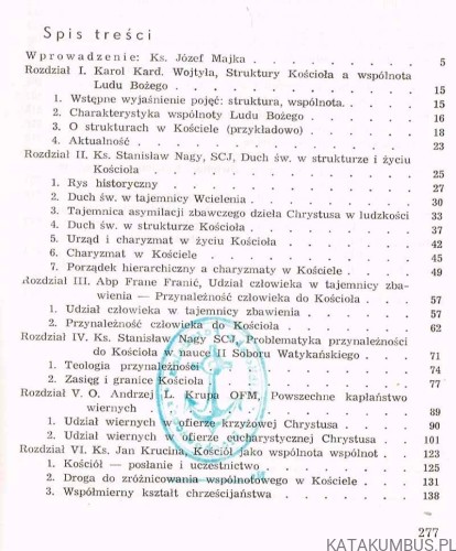 Chrześcijanin w Kościele. PRACA ZBIOROWA pod. red. ks.Józefa Majki