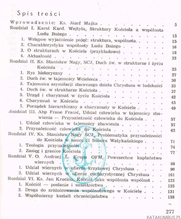Chrześcijanin w Kościele. PRACA ZBIOROWA pod. red. ks.Józefa Majki