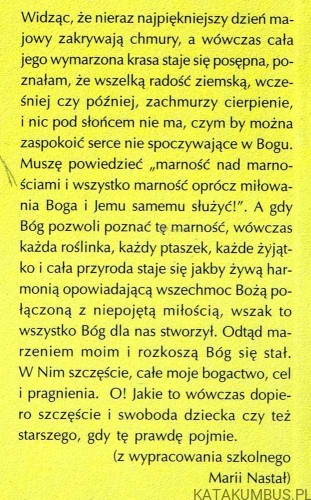 Dla Ciebie Jezu z miłości! S. ELŻBIETA KOROBIJ