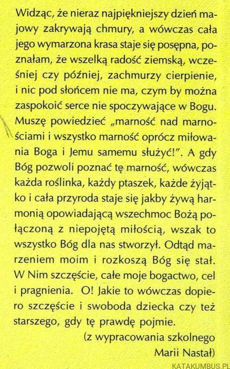 Dla Ciebie Jezu z miłości! S. ELŻBIETA KOROBIJ