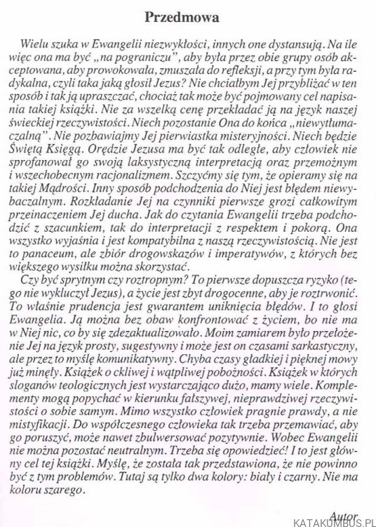 W świetle Ewangelii. ks. MIROSŁAW SOWIŃSKI