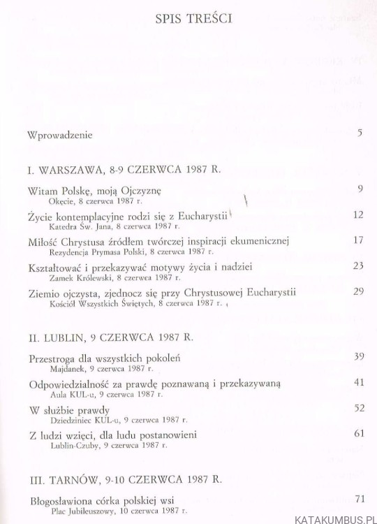 Do końca ich umiłował. JAN PAWEŁ II