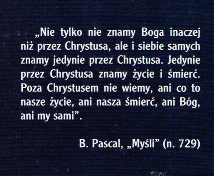 Chrystus w dziejach ludzkich i w moim życiu. JAN HOJNOWSKI SCJ