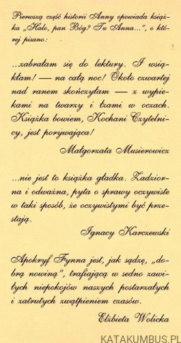 Anna i Czarny Rycerz. FYNN