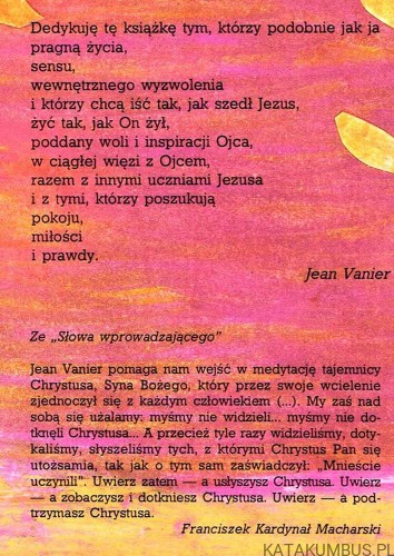 Jezus, dar miłości. JEAN VANIER