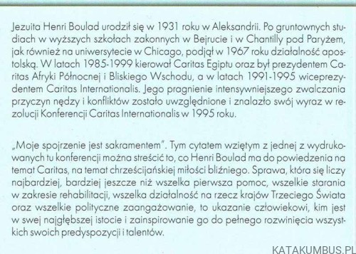 Mistyka a zaangażowanie społeczne. HENRI BOULAD SJ