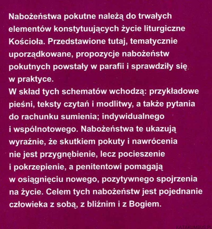 Zacząć od nowa - żyć w pojednaniu. 15 nabożeństw pokutnych. HORST KRAHL2
