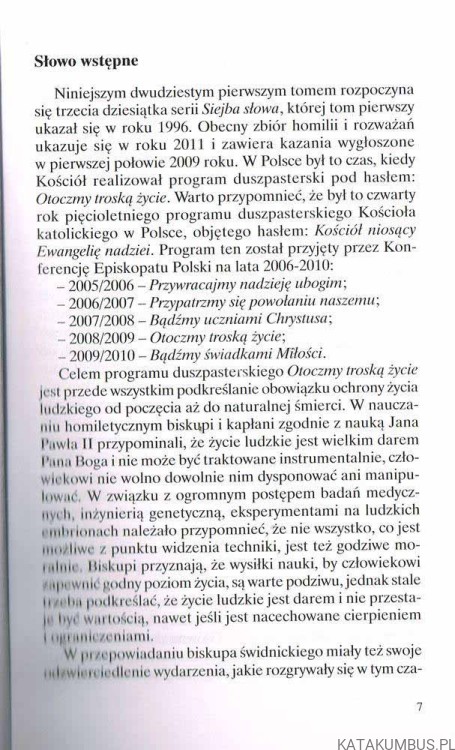 Siejba Słowa. Tom XXI. Bp IGNACY DEC