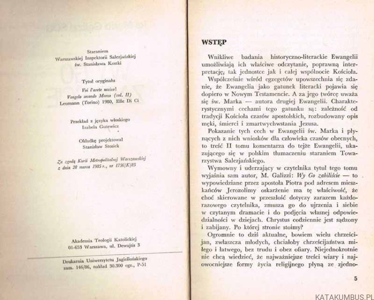 Wy Go zabiliście. MARIO GALIZZI